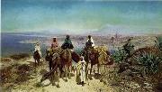 Arab or Arabic people and life. Orientalism oil paintings 142